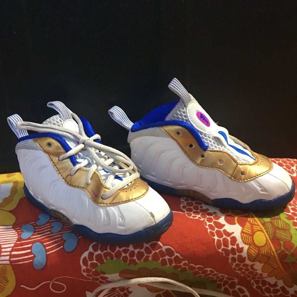 Nike Foamposite Toddler Lil Posite shoes size 8C